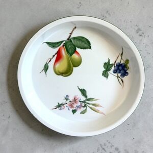 Savoir Vivre Ultra Ceramic Bake & Serve Pie Plate Dish Harvest Delight YA048